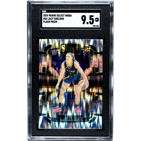 2024 Panini Select Flash Prizm Jacy Sheldon #60 RC SGC 9.5