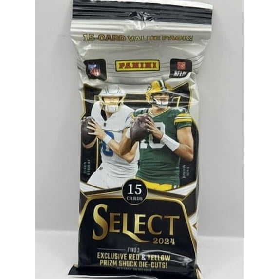 2024 Panini Select Football 15-Card Value Pack - Sealed