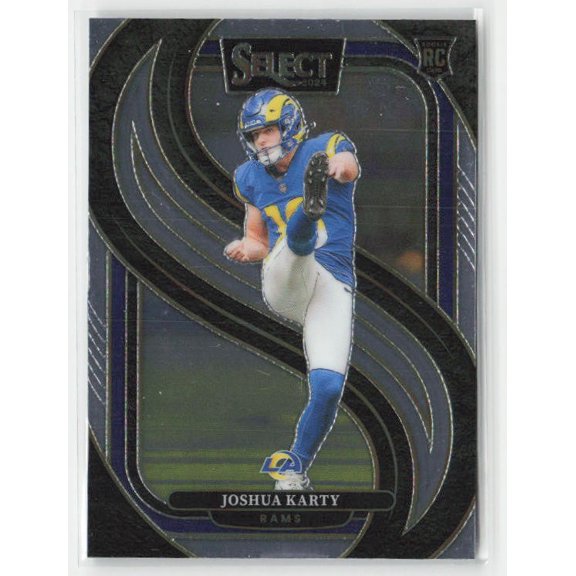 2024 Panini Select Joshua Karty #164 RC Los Angeles Rams NFL FOOTBALL Trading Card
