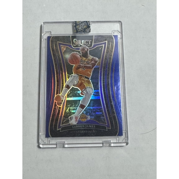 2024 Panini Select Trading Card LeBron James #310 Silver Prizm Short Print HOF Lakers NBA Collectible