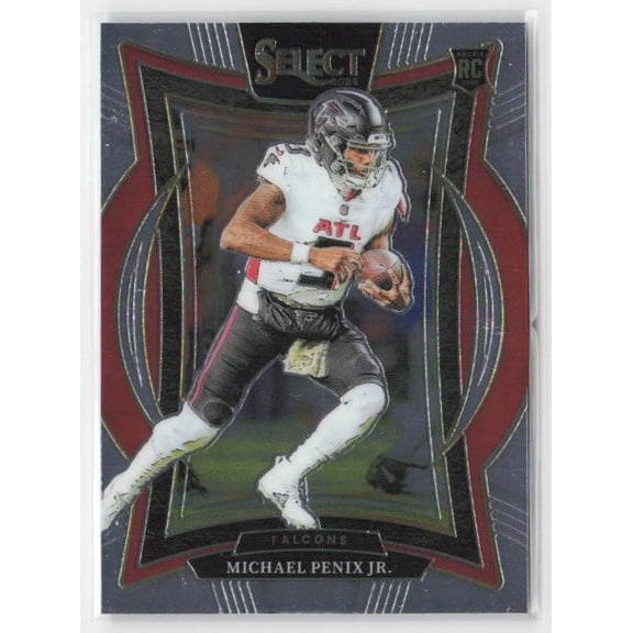 2024 Panini Select Michael Penix Jr. RC #80 Atlanta Falcons Football Card