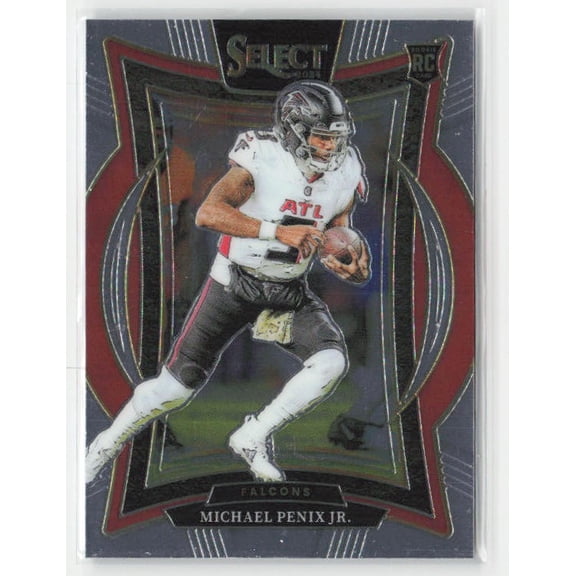 2024 Panini Select Michael Penix Jr. RC #80 Atlanta Falcons Football Card