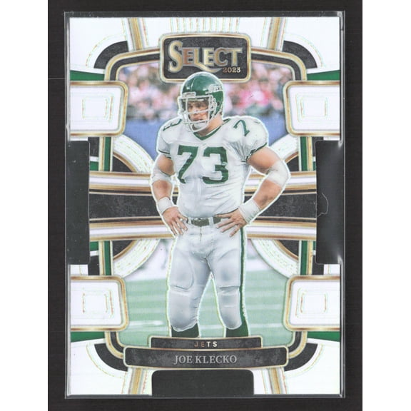 2024 Panini Select Prizm Concourse Joe Klecko #76 Silver New York Jets NFL Football Trading Card