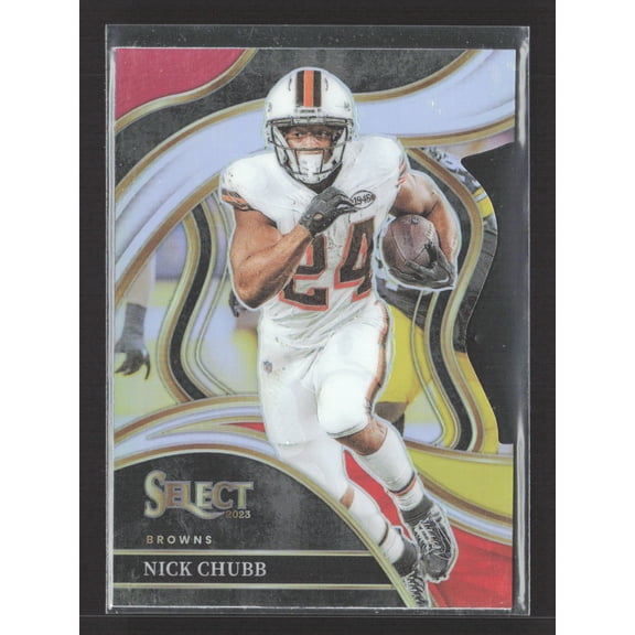 2024 Panini Select Prizm Club Level Nick Chubb #229 Cleveland Browns Football Card