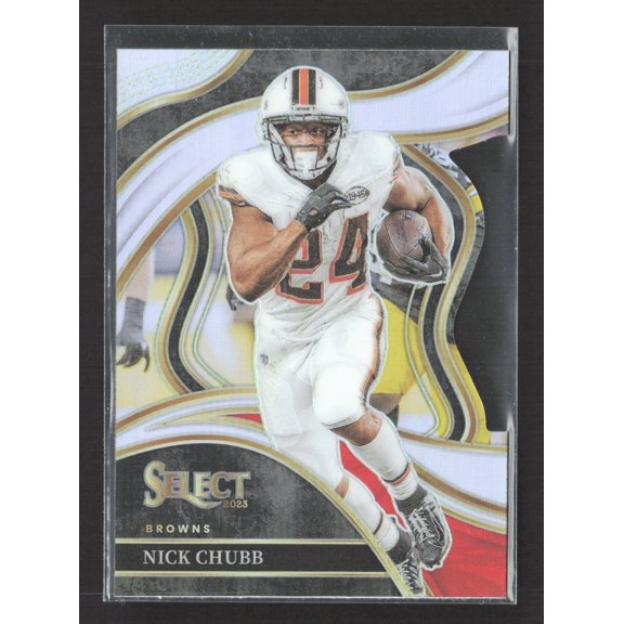 2024 Panini Select Prizm Nick Chubb Cleveland Browns Club Level #229 Football Card