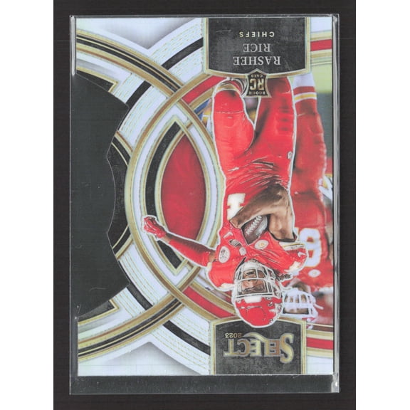 2024 Panini Select Prizm Rashee Rice #132 RC Kansas City Chiefs NFL Football Trading Card