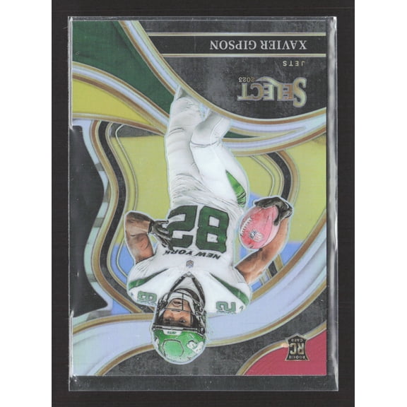 2024 Panini Select Prizm Xavier Gipson New York Jets Club Level RC #205 Football Card