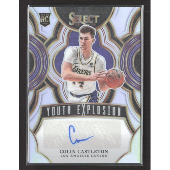 2024 Panini Select Prizm Youth Explosion Colin Castleton #YE-CTL RC