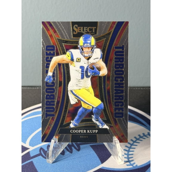 2024 Panini Select Turbocharged Football Card Cooper Kupp No 20 Los Angeles Rams Near Mint