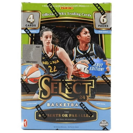 2024 Panini Select WNBA Basketball Hobby Blaster Box! (Green Ice Prizms!)