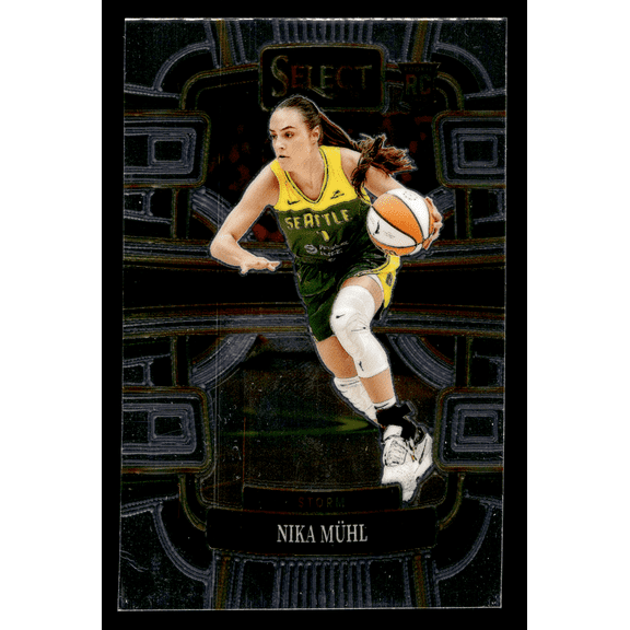 2024 Panini Select WNBA Concourse Nika Muhl RC Trading Card #27 Seattle Storm