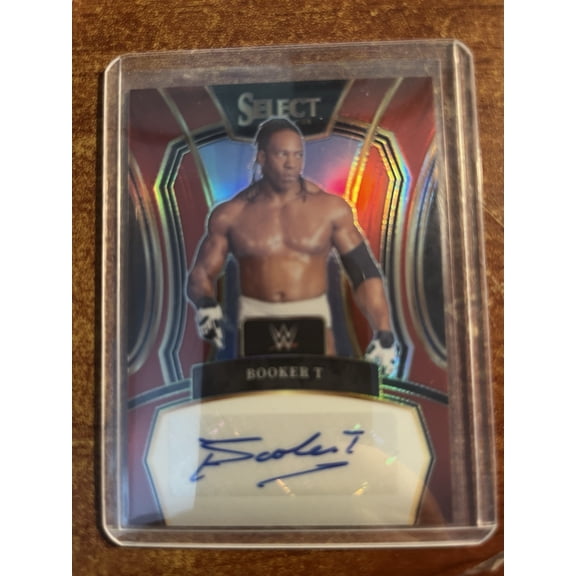 2024 Panini Select WWE Booker T #LS-BKT Red Prizm Parallel/Variety Insert N/A WWE Wrestling Trading Card