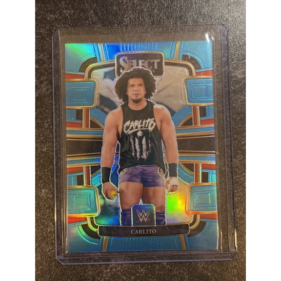 2024 Panini Select WWE Carlito #10 Blue Prizm /249 Parallel/Variety