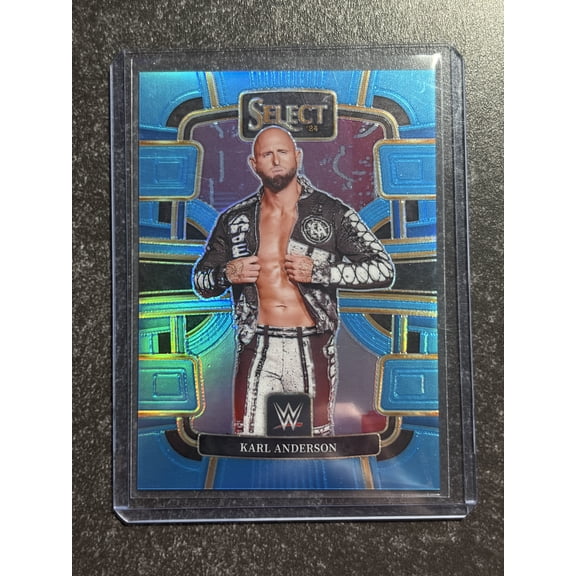 2024 Panini Select WWE Karl Anderson #64 Blue Prizm /249 Short Print Parallel/Variety