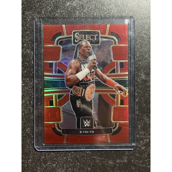 2024 Panini Select WWE R-Truth #42 Red Prizm /175 HOF Parallel/Variety