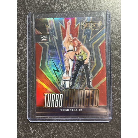 2024 Panini Select WWE Turbo Charged Trish Stratus #16 Prizm /99 Short Print HOF Parallel/Variety Insert