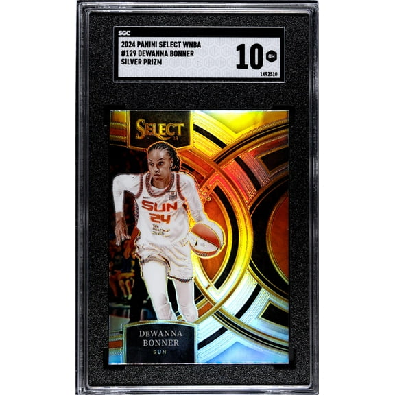 2024 Panini Select Wnba #129 Dewanna Bonner Silver Prizm SGC 10