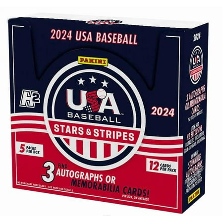 2024 Panini USA Stars & Stripes Baseball H2 Box