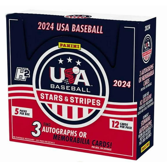 2024 Panini USA Stars & Stripes Baseball H2 Box