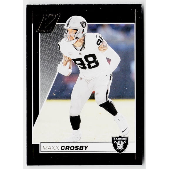 Near Mint or Better 2024 Panini Zenith Retail Maxx Crosby #51 Football Card