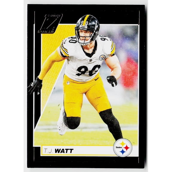 2024 Panini Zenith Retail #85 Near Mint or Better T.J. Watt Pittsburgh Steelers Football Card
