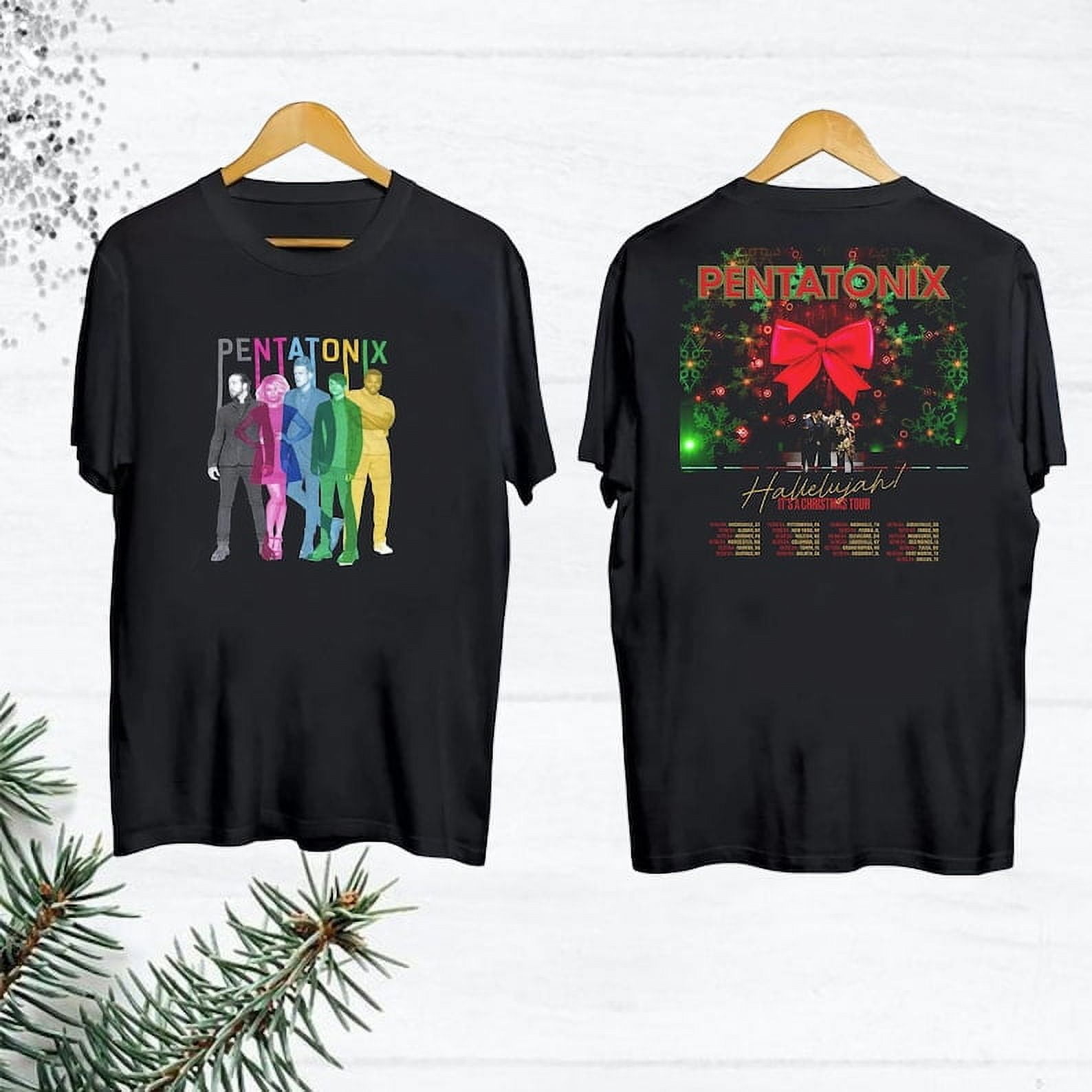 2024 Pentatonix Hallelujah It'S Christmas Tour Shirt, Pentatonix Band