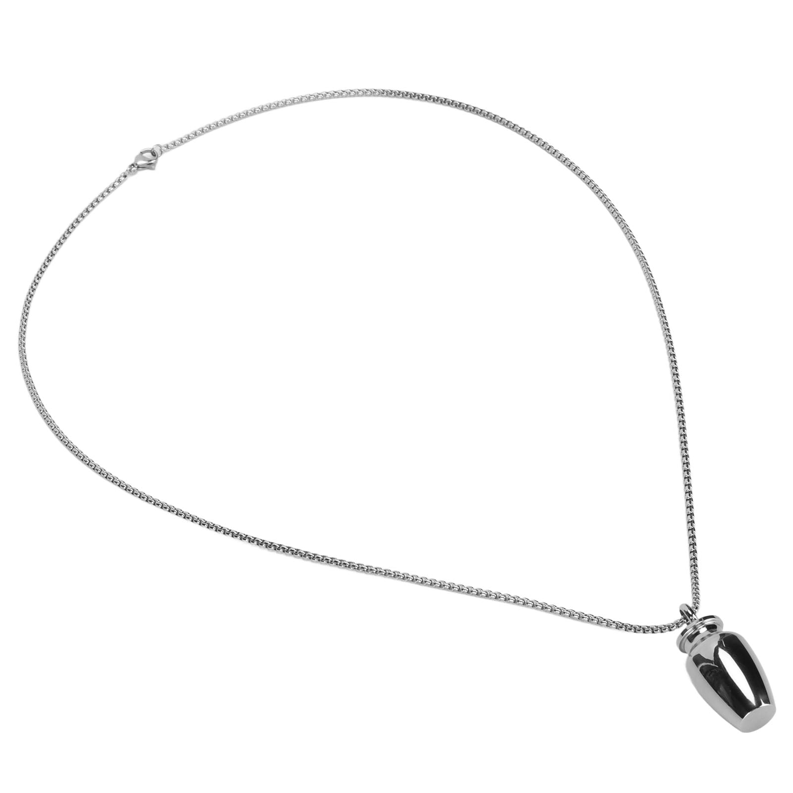 2024 Pet Ashes Necklace Exquisite Memorial Stainless Steel Cremation