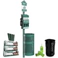 2024 Pet Waste Station Outdoor Dog Waste Station, Commercial Dog Poop Station, Trash Can with