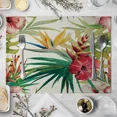 thumbnail image 1 of 2024 Placemat Cartoon Colorful Bird Pattern Linen Fabric Table Mats Family Dinner Tableware Kitchen Table Mat, 1 of 7