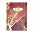 2024 Planner 2024 English Agenda A5 Planning Notebook With Split Pages