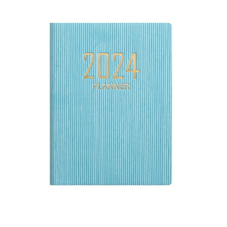 2024 Planner, A7 Mini Notebook Organizer Planner Daily Planner Notebook  Travel Diary, 120 Pages, 4x3 Inch Mini Planner with Thick Paper