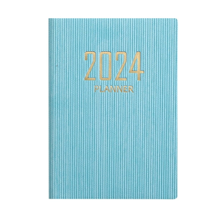 A7 2024 Agenda Book with Calendar Notebooks Mini Diary Weekly Planner  Students