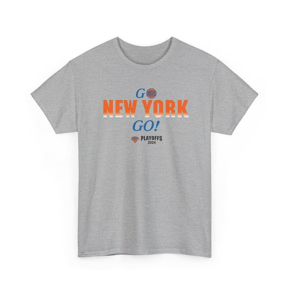 2024 Playoffs Go New York Go! for basketball fan Unisex Cotton Tee