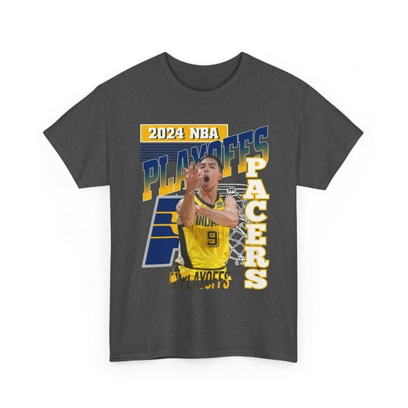 2024 Playoffs Indiana T.J. McConnell 3 point basketball Unisex Cotton Tee