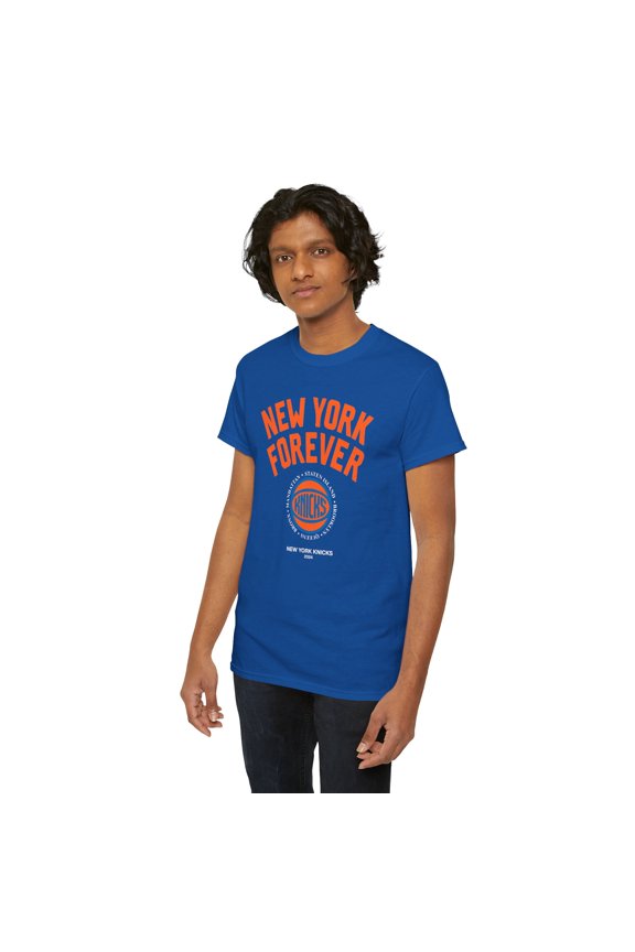 2024 Playoffs New York Forever for basketball fan gifts Unisex Cotton Tee