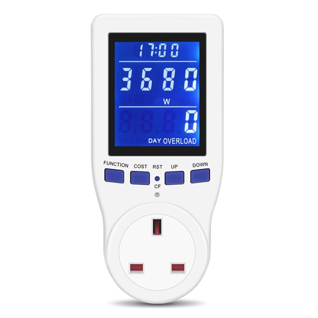 2024 Plug Power Meter Energy Monitor Electricity Usage Volt Amps Watt