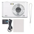 2024 Pocket Camera 48MP 4K Ultra HD Dual Lens 16x Zoom Autofocus Anti