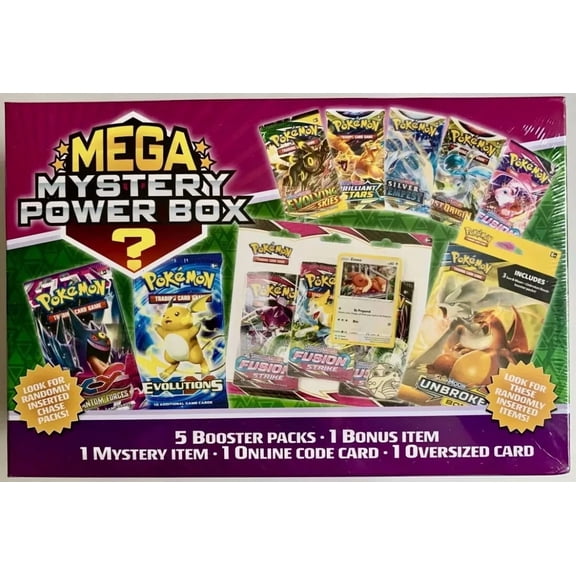 2024 Pokemon Mega Mystery Power Box