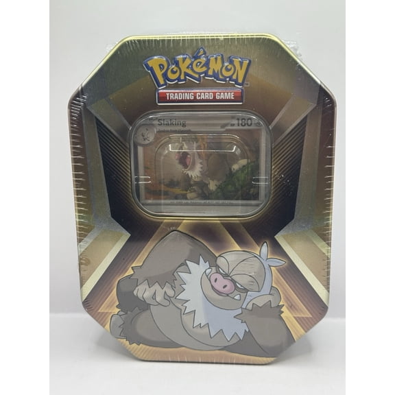 2024 Pokemon Triple Header of Pokemon Power Collector Tin - Slaking - Sealed