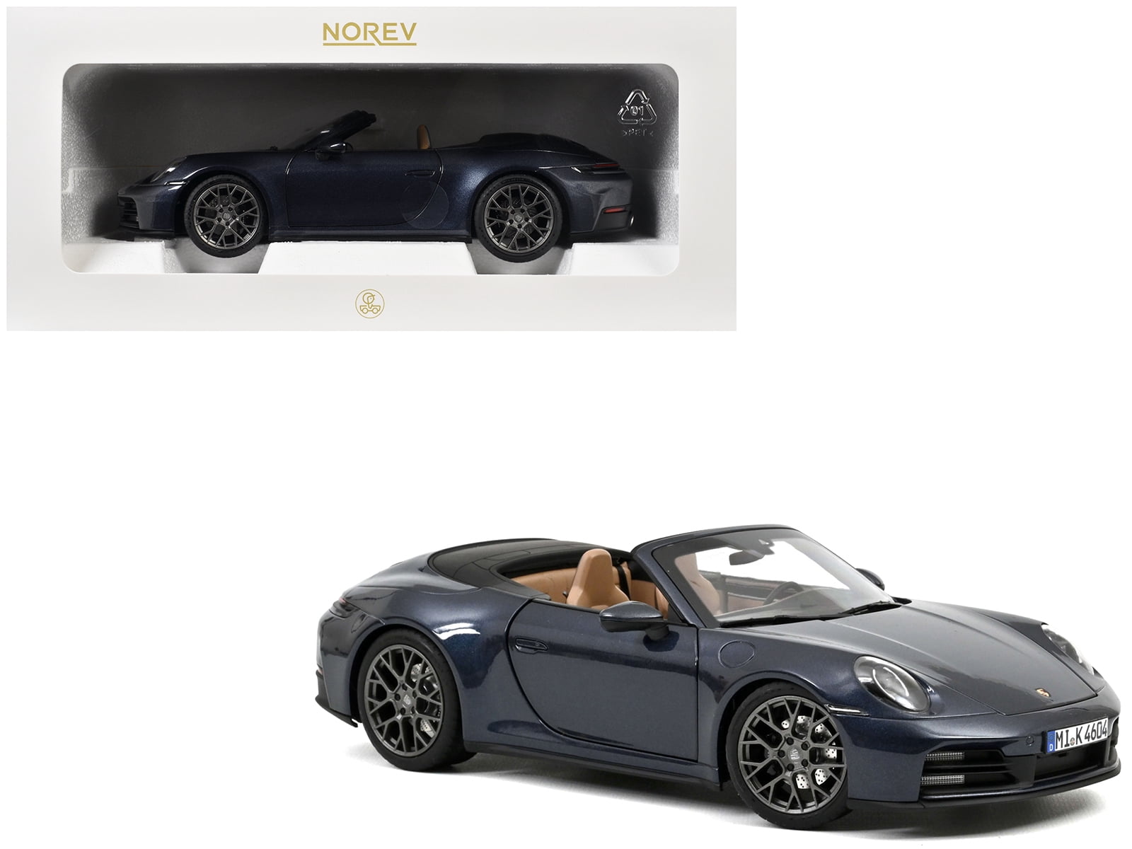 Porsche 911/997 Carrera S Cabriolet 2005 – Maxichamps 1/43, Miniature De Collection Neuve Sous Blister