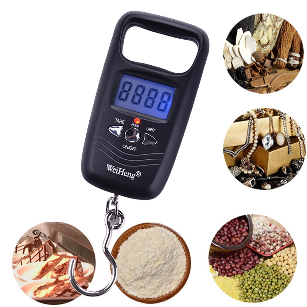 2024 Portable 50KG Double Precision Digital Electronic Fishing Hook Pocket Scale