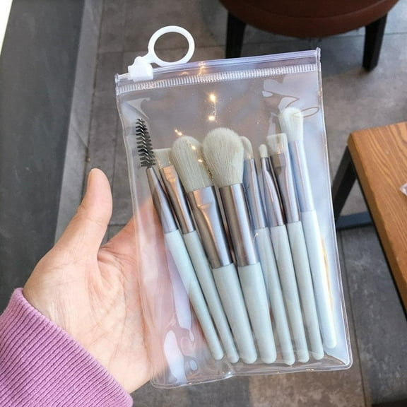 2024 Portable 8-Piece Makeup Brush Set F1Y8