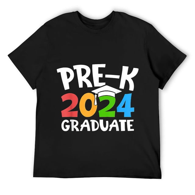 2024 Pre K Graduate Preschool 2024 Graduation Gifts Mens TShirt Black