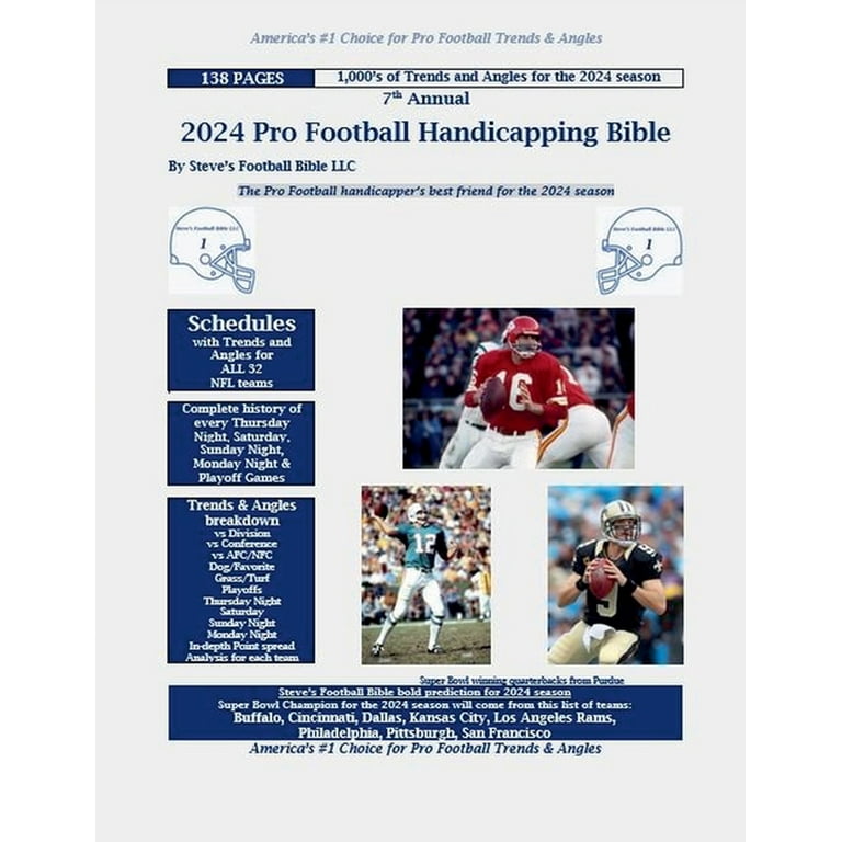 2024 Pro Football Handicapping Bible, (Paperback)