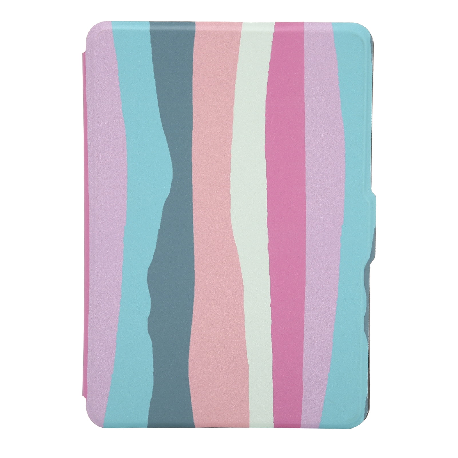 2024 Protective Case Light Thin Rainbow Pattern PU Leather Cover for