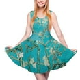 thumbnail image 1 of 2024 Purple Floral Print Dress High Waist Daisy Flower Casual Dresses Summer Woman Oversize Elegant Design Skate Dress, 1 of 7