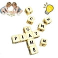2024 Qless Dice Game with Twelve Dice Letters,The Crossword Solitaire