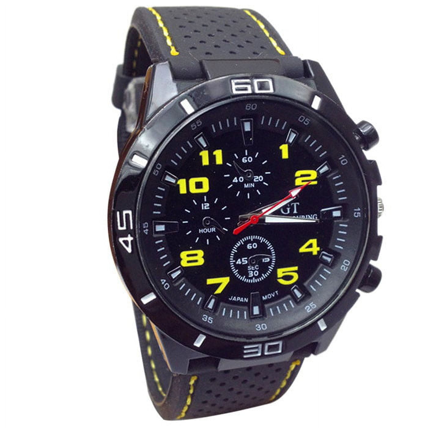 2024 Quartz Watch Men Military Watches Sport Wristwatch Silicone
