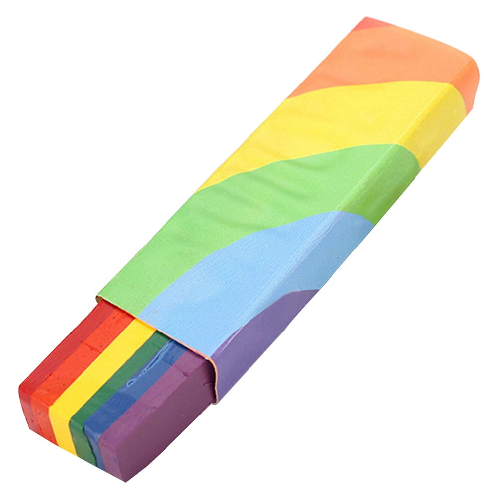 2024 Rainbow Fan Brush Face Paint Colorful Face and Body Paints Rainbow