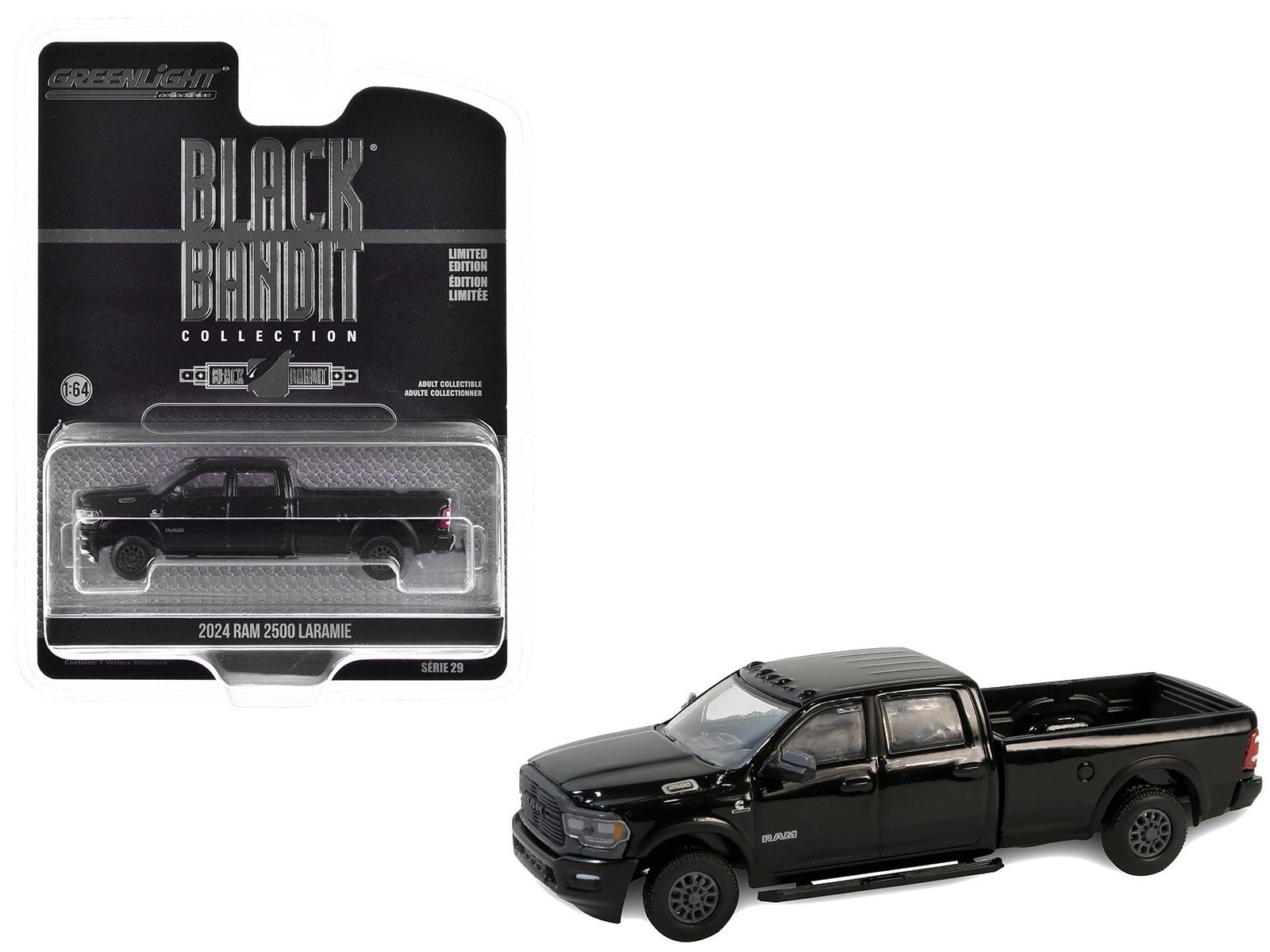 1/64 2024 Ram 2500 Laramie, Black Bandit Series 29 — Outback